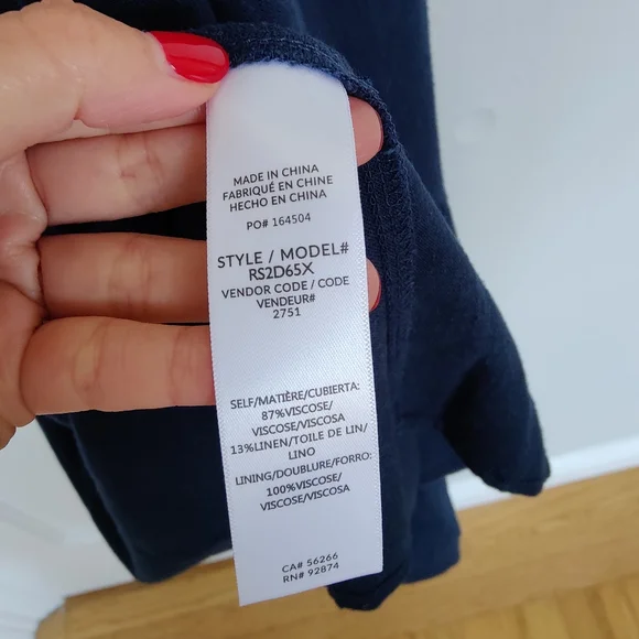 SPLENDID Wynona Linen Blend Maxi Dress | M - Picture 14 of 15